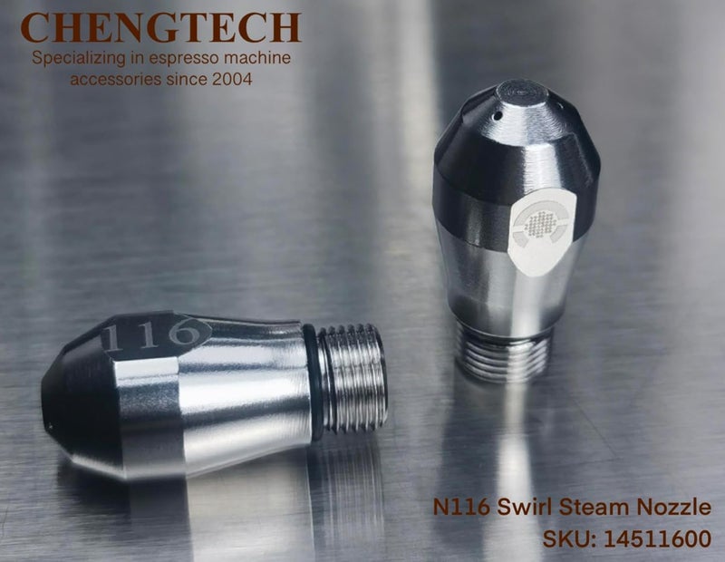 Chengtech Stainless Steel Steam Nozzle Compatible with DLG EC885/9155/9255/9355/9555/9665/9865, SMEG & EUPA Coffee Machine - Image 4
